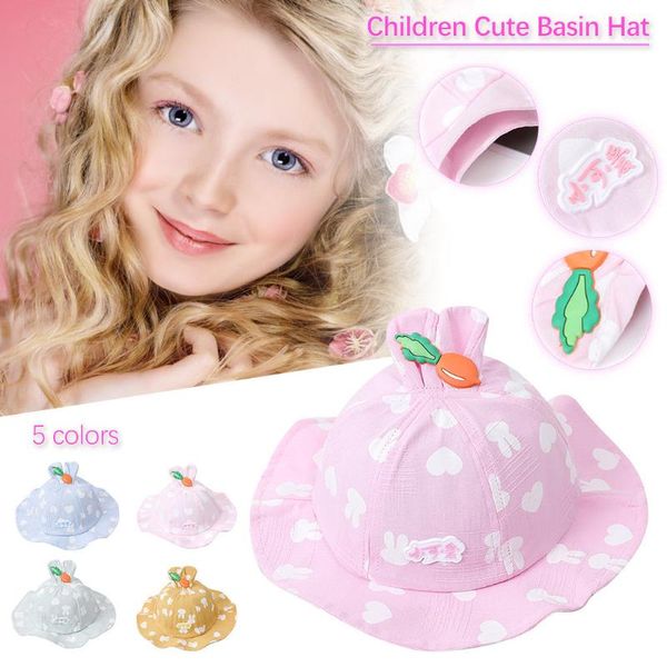 

baby hat cute girls toddler boys fisherman hat children basin hat#8, Yellow