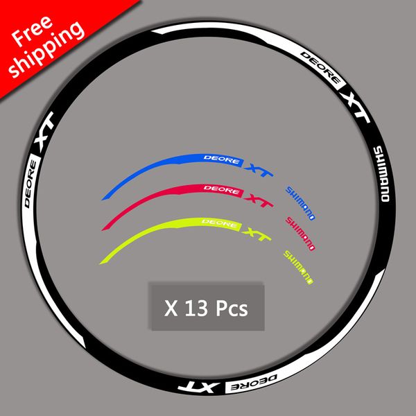 

wheel rim stickers mtb mountain bike bicycle stickers for shimano xt m785 replacement decals