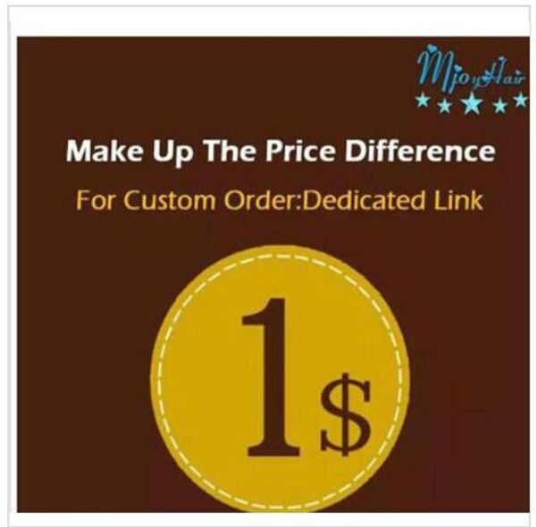 

New make up the price difference dedicated link hipping make up patch ock the difference mjoyhair a dedicated link