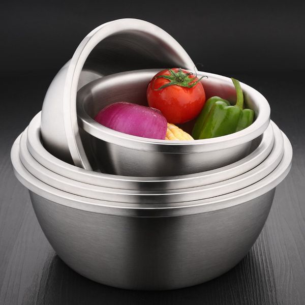 

cuisine bowl deep 304 stainless steel sanding mixing bowls with scale egg beating pan salad bowl kitchen tools for baking mixer