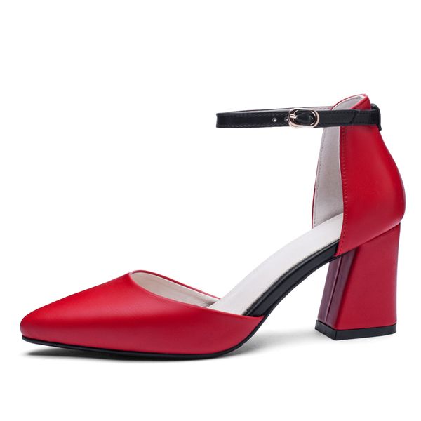 

2020 new leather sandals wild fashion sandals women genuine leather, Black