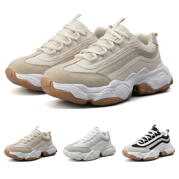

2020 new whole sale drop shipping running shoes for men white balck beige breathable fashion sports sneakers size 39-44 ing