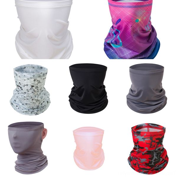 

scca8 fashion print face scarf mask active insect-proof hiking scarves for camping neck scarfs sports fishing masks outdoor men women, Black