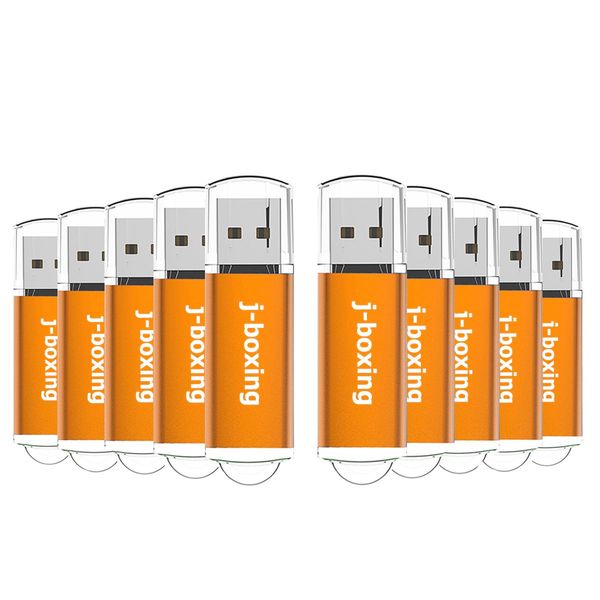 

orange 10pcs rectangle usb 2.0 flash drives enough pen drive thumb memory stick storage 64m 128m 256m 512m 1g 2g 4g 8g 16g 32g for pc laptop