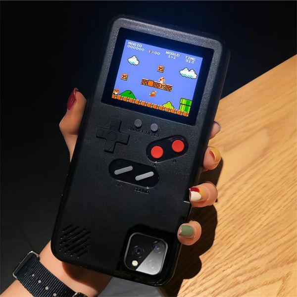 

SUP Handheld Игровые приставки ТПУ Силикагель телефон случае крышка 36 Классическая игра игрок перезаряжаемые для iphone11 про макс 6 7 8 плюс X XR XS Max