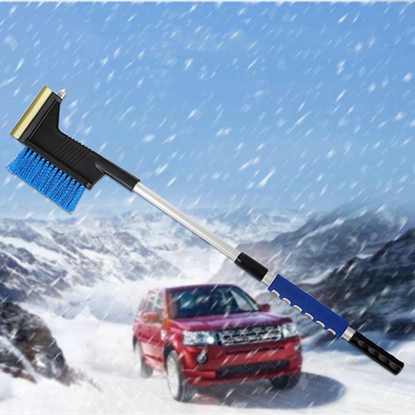 

carprie 2in1 winter car ice scraper snow brush retractable window shovel removal brush nov20 drop ship