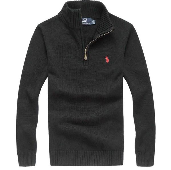 

new ralph sweater mens lauren men pull wool sweater designer v-neck sweater brand round neck cardigan sweaters luxe mens quality pullover 66, White;black