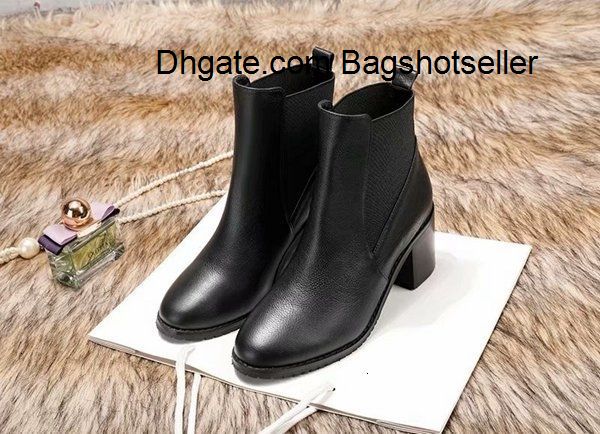

ladies new fashion winter ankle boots high heel pointed toes thick high heels short boots wzqh1 pj5q, Black;grey