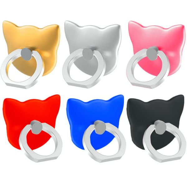 

cat r ring holder cat finger ring back holder 360 rotating mount mobile phone finger grip lazy buckle stand for samrt phone