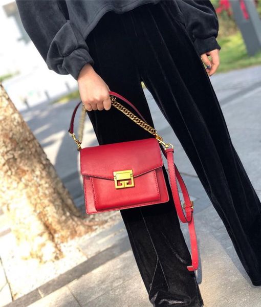 

elegant2019 organ multi-storey ma'am genuine leather single shoulder span portable more function woman package