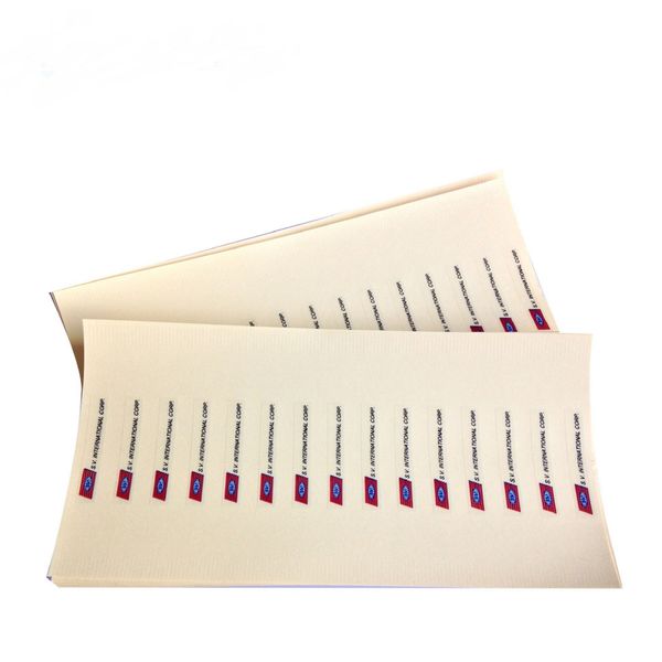 

customized full color printing waterproof hologram lipstick cosmetic label sticker