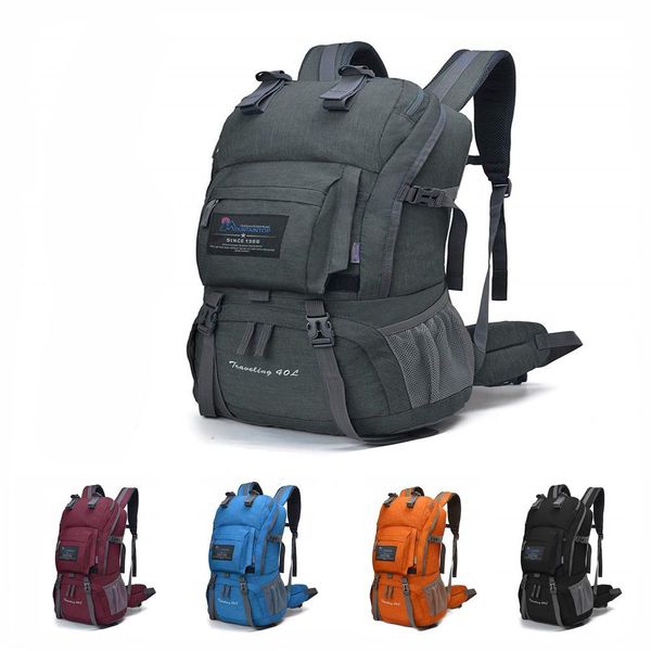 

hobbylane double shoulder backpack 45l camping hiking bag waterproof mountaineering tourist backpack trekking climbing