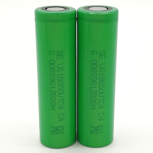 

500pcs 100% the highest quality sony vtc4 18650 battery 2100mah 3.7v 35a rechargable lithium batteries fedex ups ing