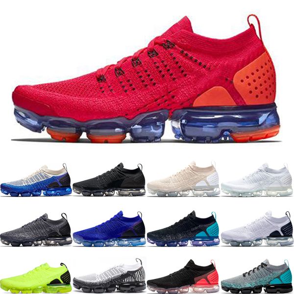 

nike air vapormax 2.0 shoes 2019 новая мода 2.0 plus мужчины женщины кроссовки горячий пунш zebra тройной белый sport blue red orbit тренер