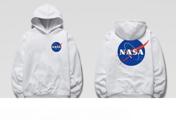 

2018 fashion brand nasa hoodie streetwear hip hop khaki black gray pink white hooded hoody mens hoodies sweatshirts s-xxl plus size