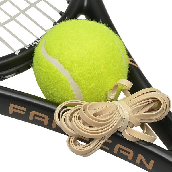 

1 pc fangcan fca-03 training tennis ball with yellow flat elastic string for training