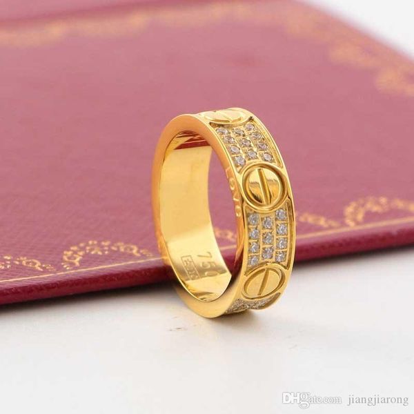 

fahion big brand love ring for women jewelry factory wholesale decorative full diamond sell jewelry can carving logo, Silver