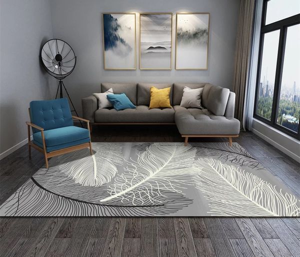 

простота nordic стиль printed ковер большой размер высокое качество главная ковер modern living room ковер nordic ins геометрический узор ко