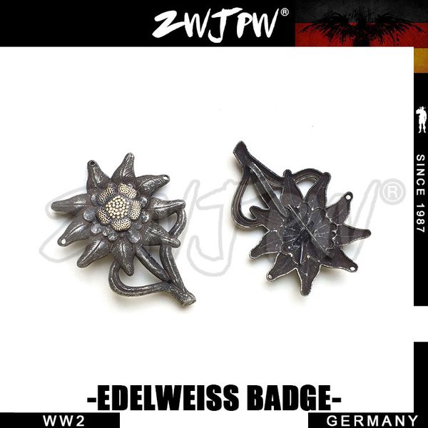 

army elite edelweiss mountain troops hat badge cap insignia de/402126