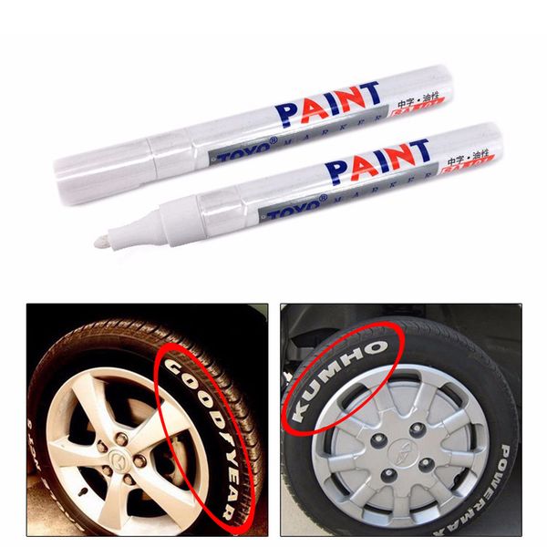 

1pcs car tire pen tire pen tone paint paint bindskin patch white patch white hyun