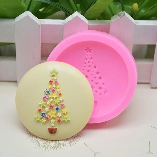 

силиконовые торт украшая прессформы fondant кекс конфеты шоколад мыло елка sugarcraft силиконовые формы