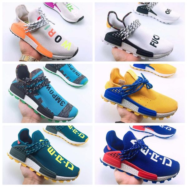 

nmd human race pharrell williams tr shoes sports running shoes discount athletic mens outdoor training sneaker size 36-47