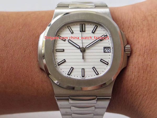 

4 style perfect version pf maker 40.5mm nautilus 5711/1a-011 904 steel cal.324 s c movement mechanical automatic mens watch watches, Slivery;brown