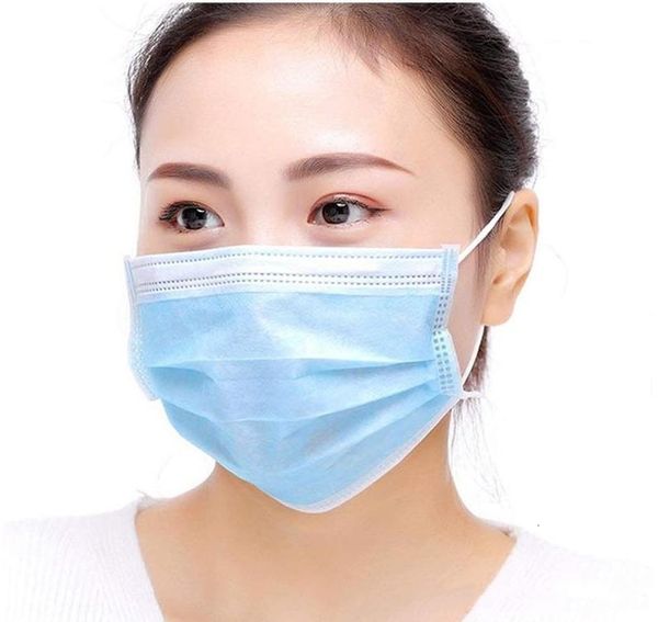 

dhl ship 10 face3 layers earloop blue +earloop mask 5 1pcs black k5z3