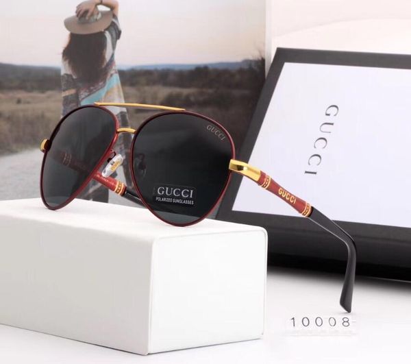 

мужские роскошные солнцезащитные очки дизайнерские солнцезащитные очки summer fashion brand солнцезащитные очки для мужчин стиль g10008 прев, White;black