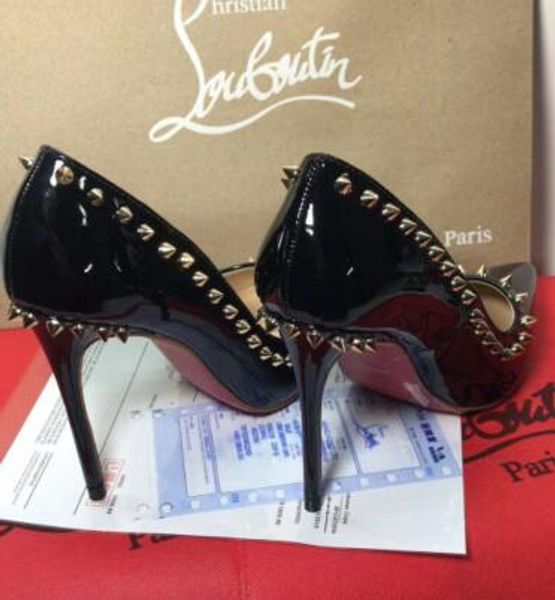 

2019 women dre hoe red bottom heel prom evening de igner hoe high heel fa hion luxury de igner women hoe lip on with box