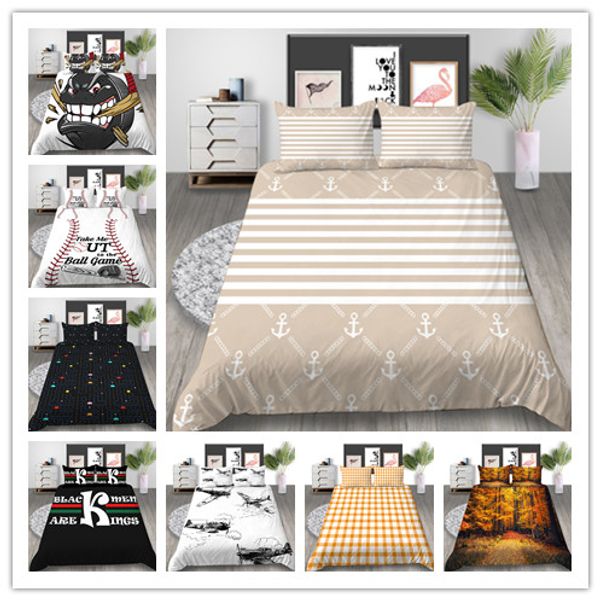 

3d printed bedding sets ,new products time art duvet cover set , home textile twin full  size bed sheet