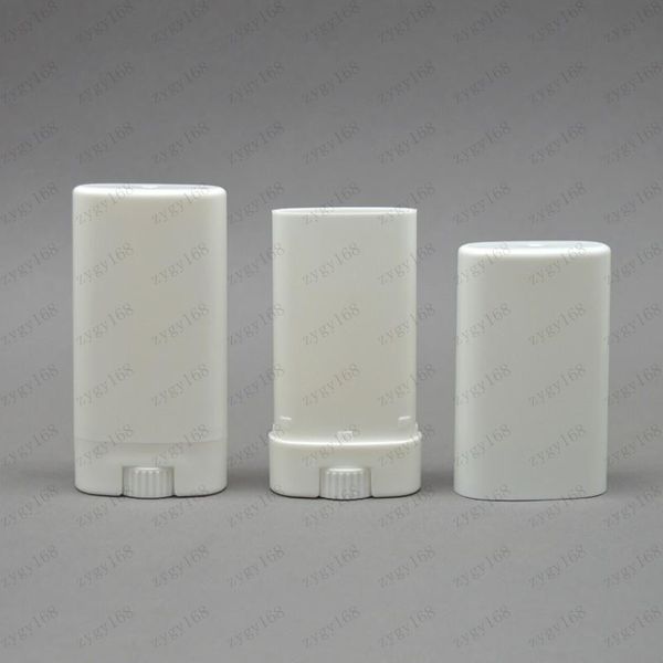 

горячая продажа пустой пластиковой овальных дезодоранты контейнеры lip balm tubes с крышкой caps 15ml для губных помад, карандаша, помад, до