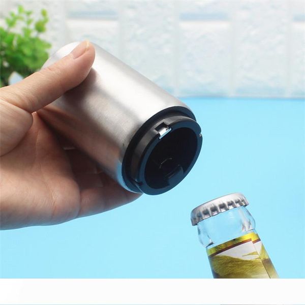 

430 из нержавеющей стали для бутылок нажмите вниз автоматическая открывалка пива customized laser logo поддерживаемые kitchen tool