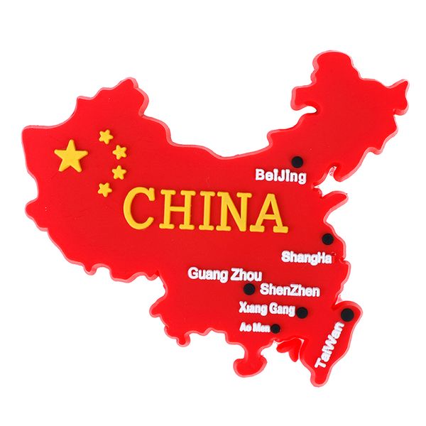 

china flag map 3d fridge magnet refrigerator sticker travel gift souvenir