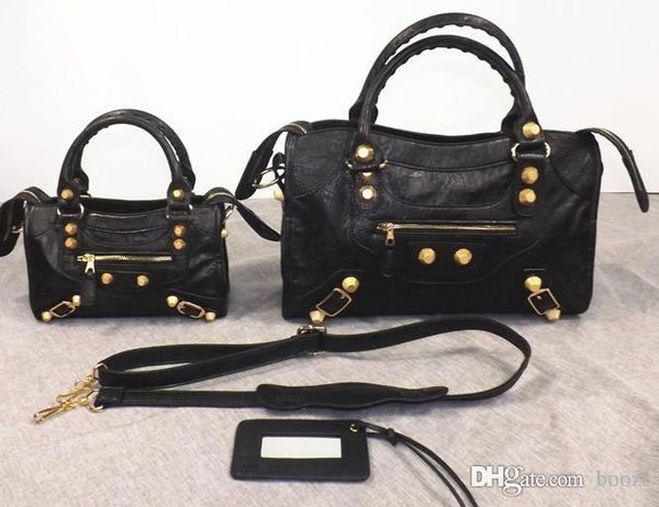 

Мотоциклетные сумки высокого качества ретро большой золотой гвоздь локомотив су