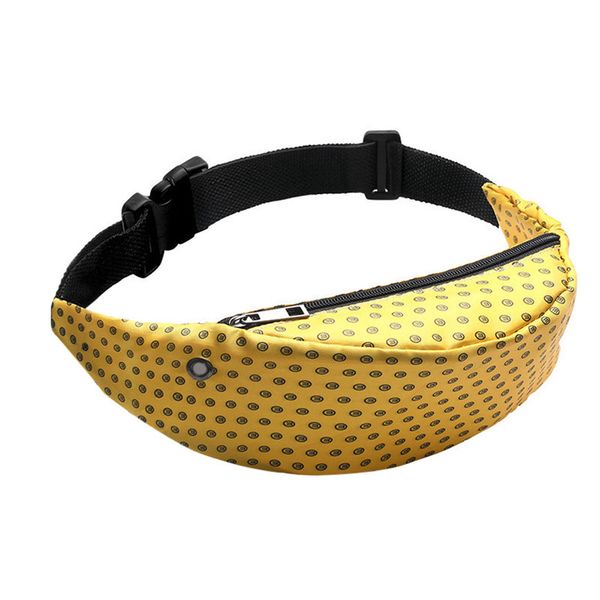 

colorful waist bag waterproof travel fanny pack mobile phone waist pack belt bag