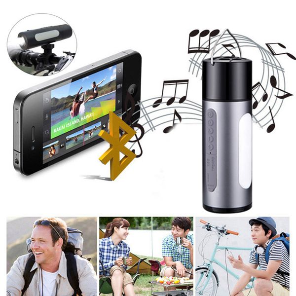 Altavoz Bluetooth Estéreo Al Aire Libre Linterna Led Para Teléfonos Celulares Móviles Samsung