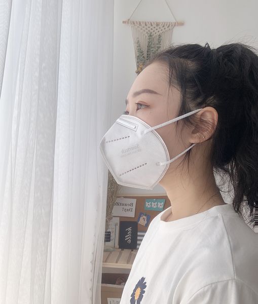 

kn95 mask 95% filtration cotton mouth mask anti bacterial dust protection 3 filters against droplet mask 20 reuses