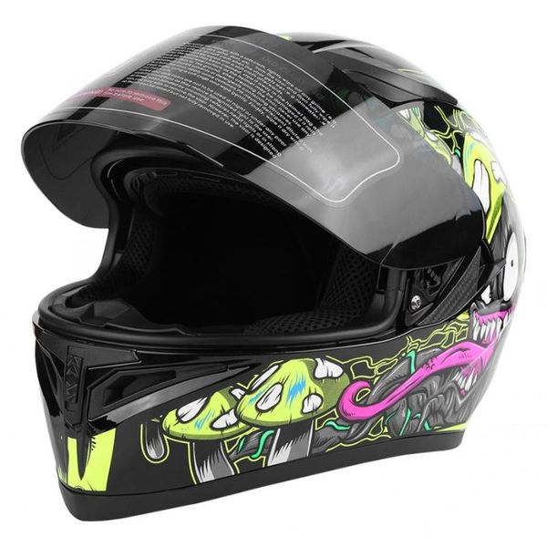 

universal full face motorcycle bike safety half helmet double lens anti-fog motorcycle helmet