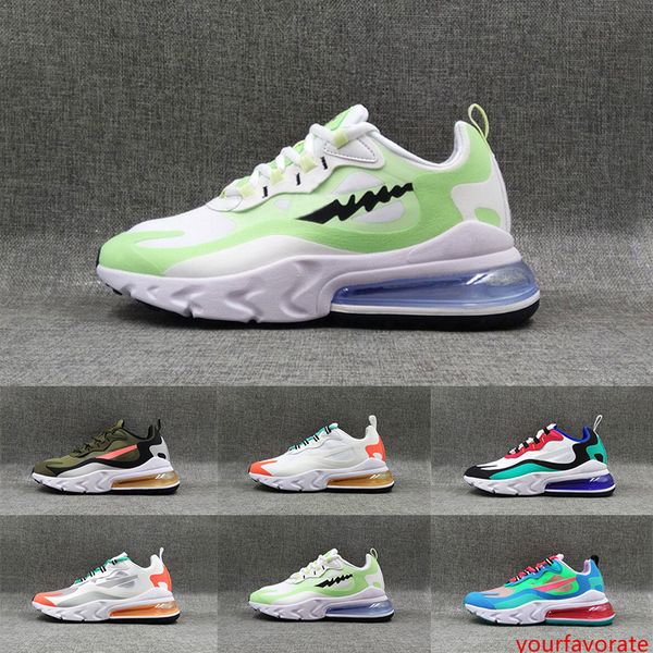 

new react women men running shoes bauhaus optical hyper jade pink bright violet mens trainers designer sports sneakers size 36-45