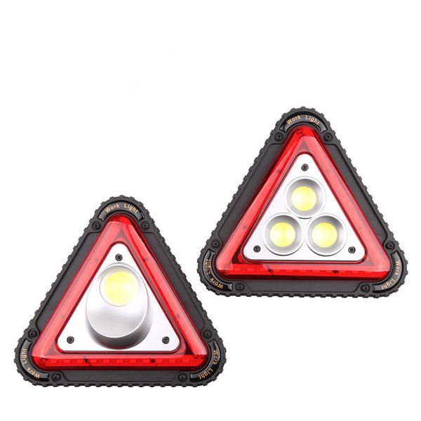 

working light traffic warning light cob multi-function portable camping lamp board failure dangerous parking folding three-legged lamp