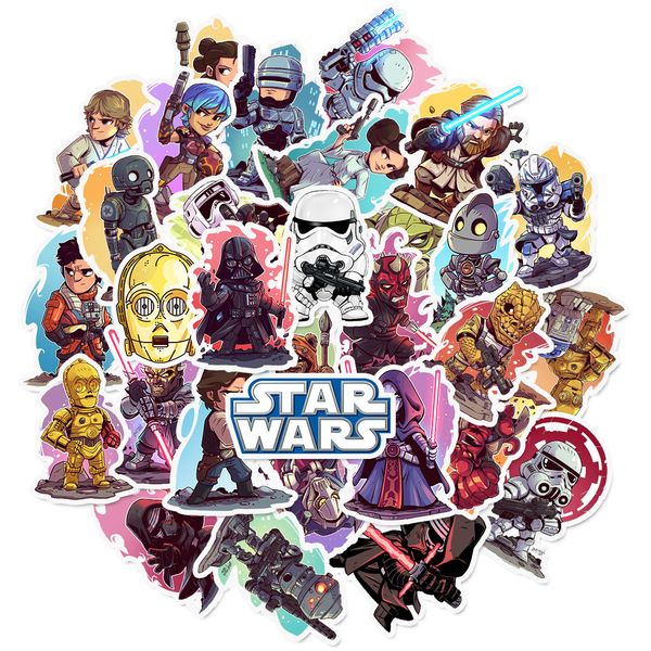 

50шт Классических Stikcers пленки для PC Таблички велосипеда чемодана IPAD PS4 PS5 телефон DE