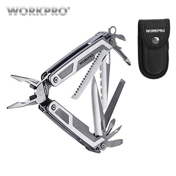 

workpro multi tools multifunctional plier 16 in1 stainless steel plier outdoor camping tool new arrival