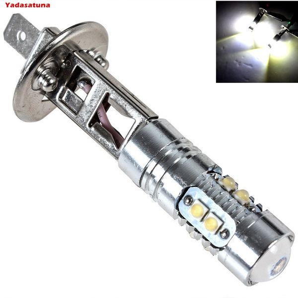 

par 24v 12v lampada h1 50w cree chips leds super branca farol de milha 24v super branca 700lm neblina