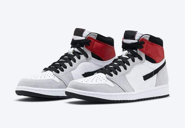 

2020 new jumpman 1 high light smoke grey basketball shoes mens chicago red 1s sneakers black sports trainers eur 40-46