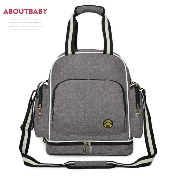 

aboutbaby новая пеленки сумки матери сумка высокого качества для беременных мамочка подгузников сумки цветок стиль мамы сумка детская коляск