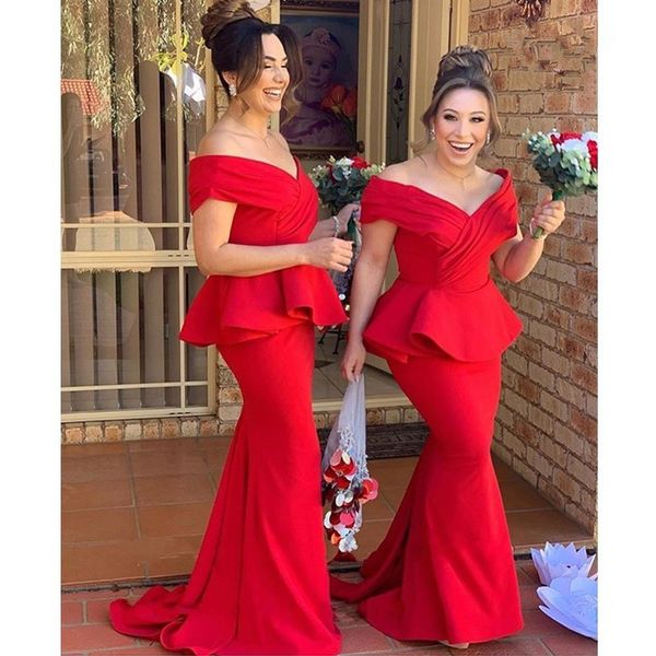 

arabic prom red dresses mermaid long plus size dress 2020, Black