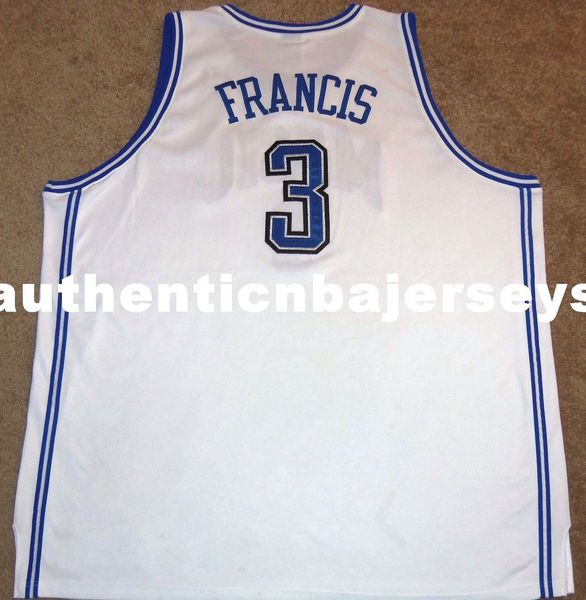 

новый топ steve francis # 3 высокого качества rbk jersey sewn! mens vest size xs-6xl прошитые баскетбольные майки ncaa, Black;blue