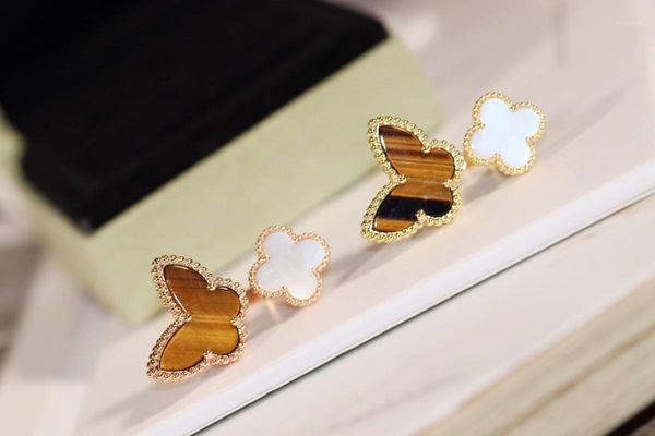 

women rings four-leaf butterfly ring 18k gold for women 2020 new style 21, Silver