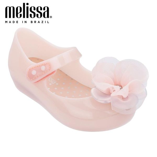 

мини melissa ultragirl chic цветочница желе обувь сандалии 2020 детская обувь melissa сандалии дети слайды обуви девушки малышей, Black;red